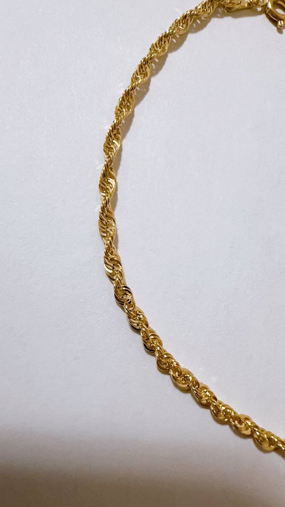 没有保留价 - 手镯 - 18K包金 黄金 - 19厘米 - 2.5毫米 #4.3