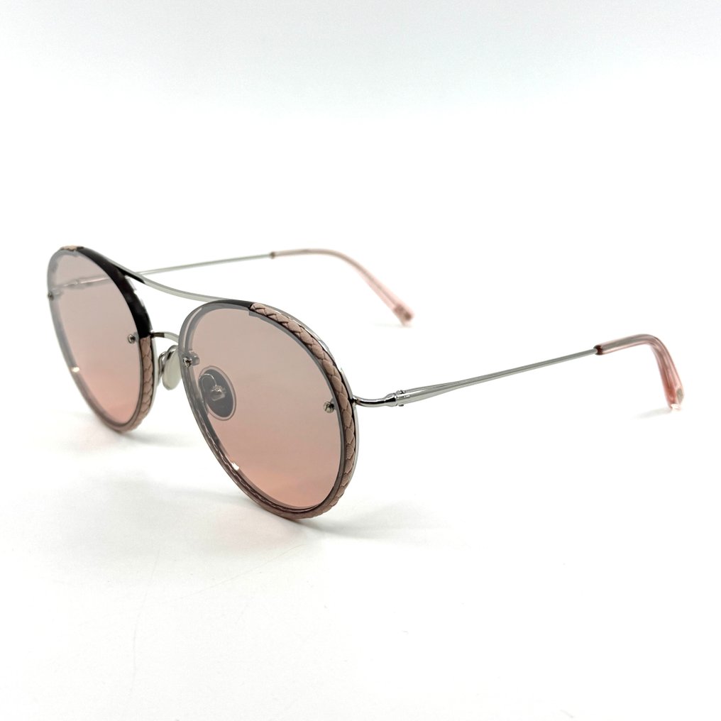 Tod's - *NEW* - Silver Metal - Pink Lenses - Aurinkolasit #1.0