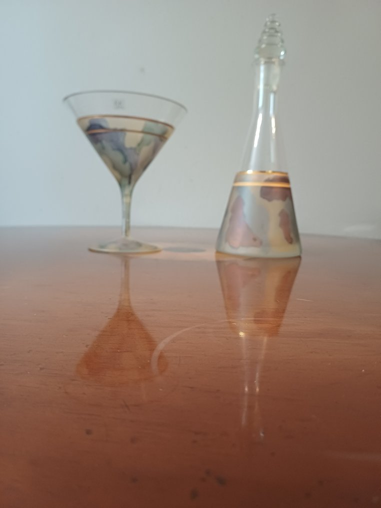 k&k styling - Drinking service (2) - Glass - ♡ Tiffany hand painted ♡ #1.0