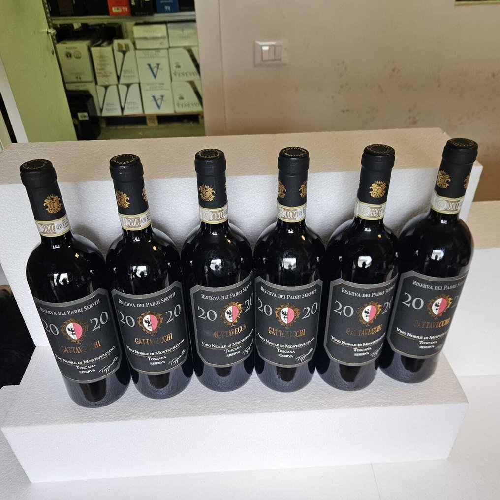 2021 Gattavecchi Vino Nobile di Montepulciano, 2020 Vino Nobile di Montepulciano Riserva & 2024 Rosso di - 托斯卡纳 - 18 Bottles (0.75L) #4.3