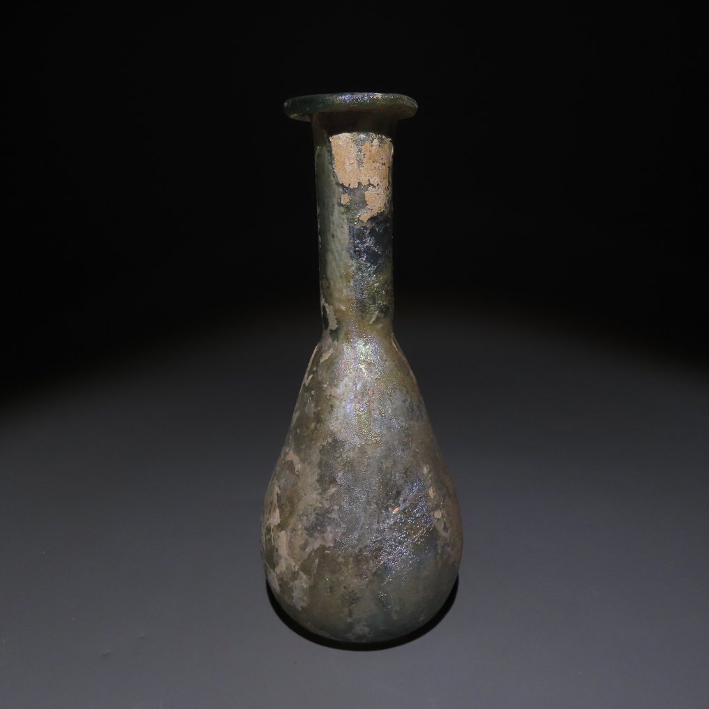 古羅馬 玻璃 烧瓶。公元3世纪。高12厘米。 #1.0