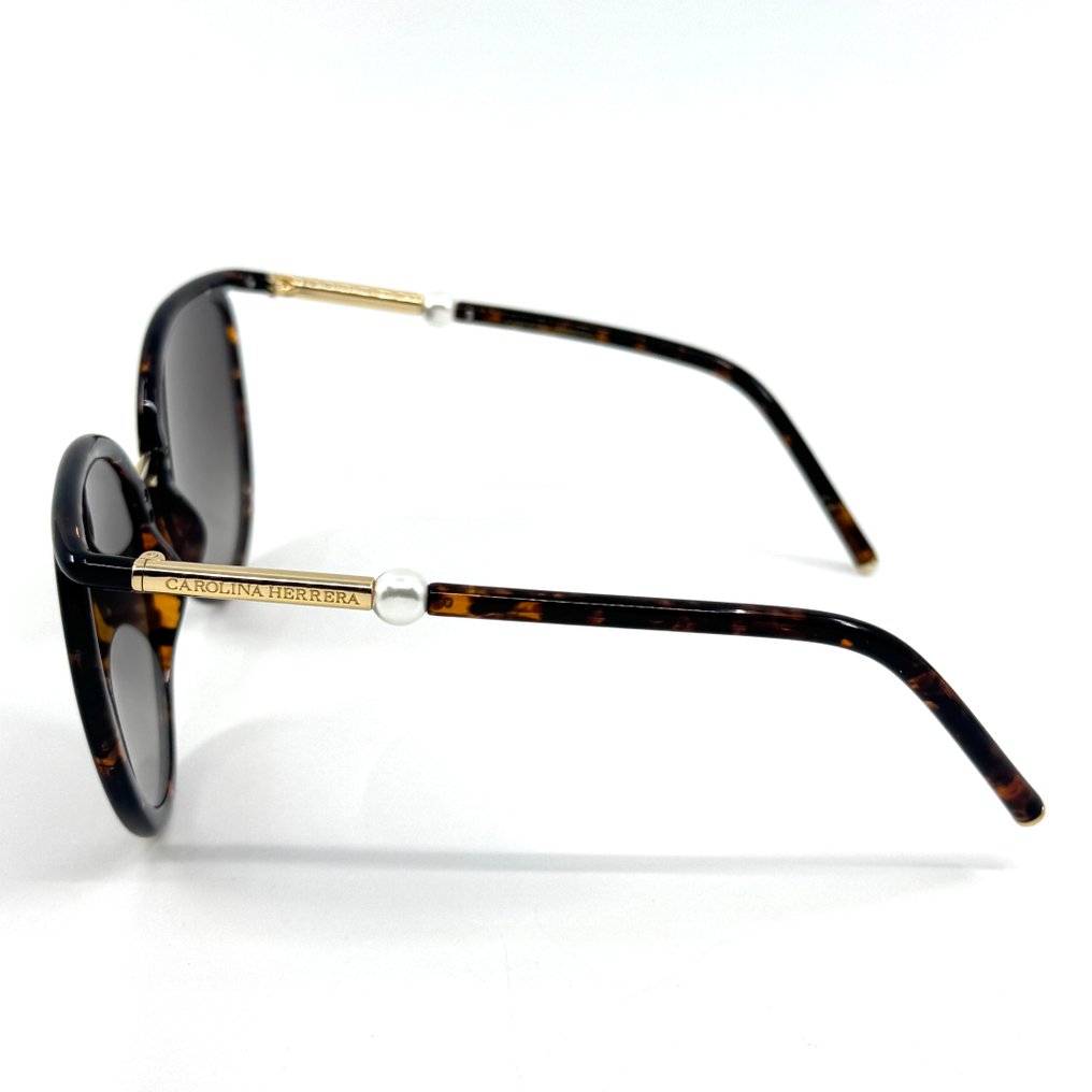 Carolina Herrera - *NEW* - Brown Acetate - Pearl Details - Γυαλιά ηλίου #4.3