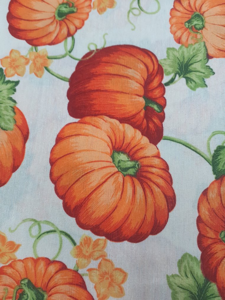 Verhoilukangas  - 5 m - 1.4 m - COTONE ZUCCA #4.3