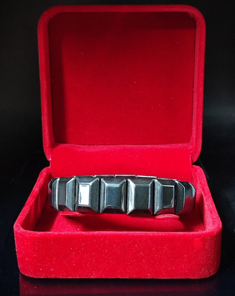 美丽的黑玛瑙手链,礼品盒装,免运费 - 手镯 #1.0