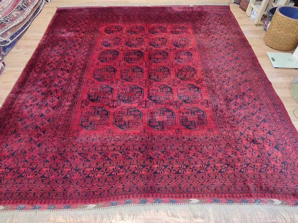 Afghan - 小地毯 - 3.2 m - 2.84 m - Yamood 几何古典 #1.0