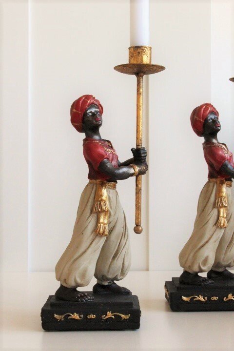烛台 (2) - 树脂, 金属 #1.0