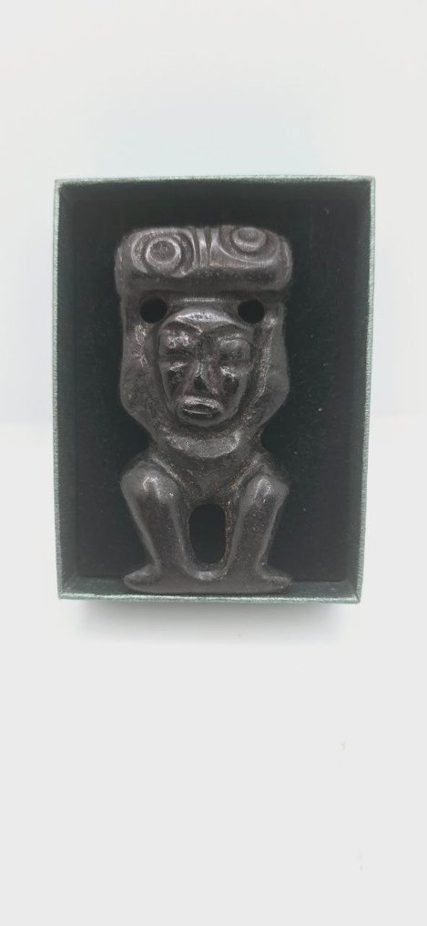 人类肾脏护符，持有Dzi眼数4 - 保护至上 - 护身符 - 护身符 Nefritis #1.0