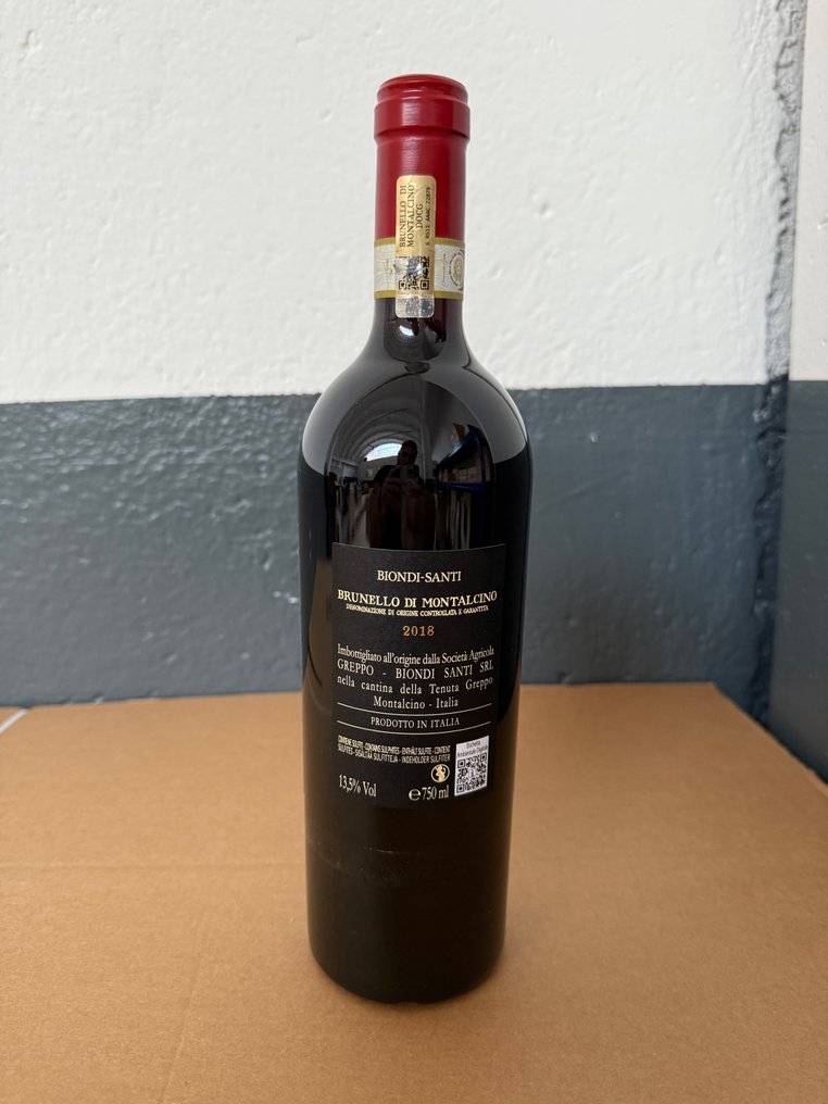 2018 Biondi Santi Tenuta Greppo - Μπρουνέλο ντι Μονταλσίνο DOCG - 1 Î¦Î¹Î¬Î»Î· (0,75L) #2.1