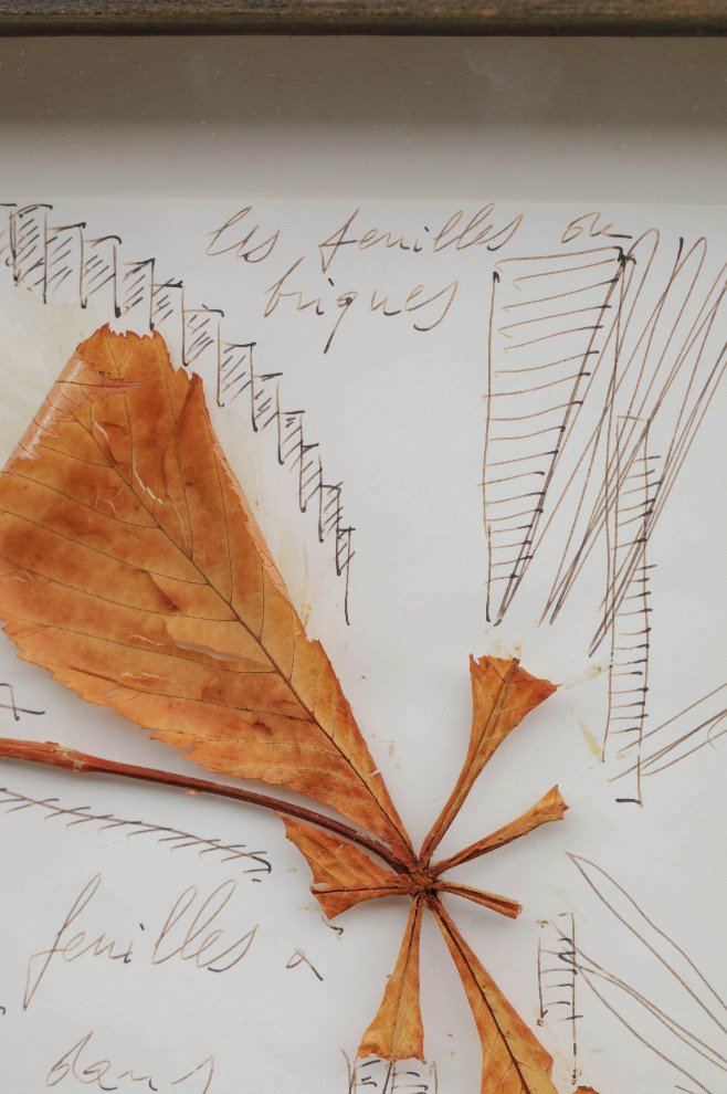 Mario Merz (1925-2023) - Les feuilles et les briques #2.1