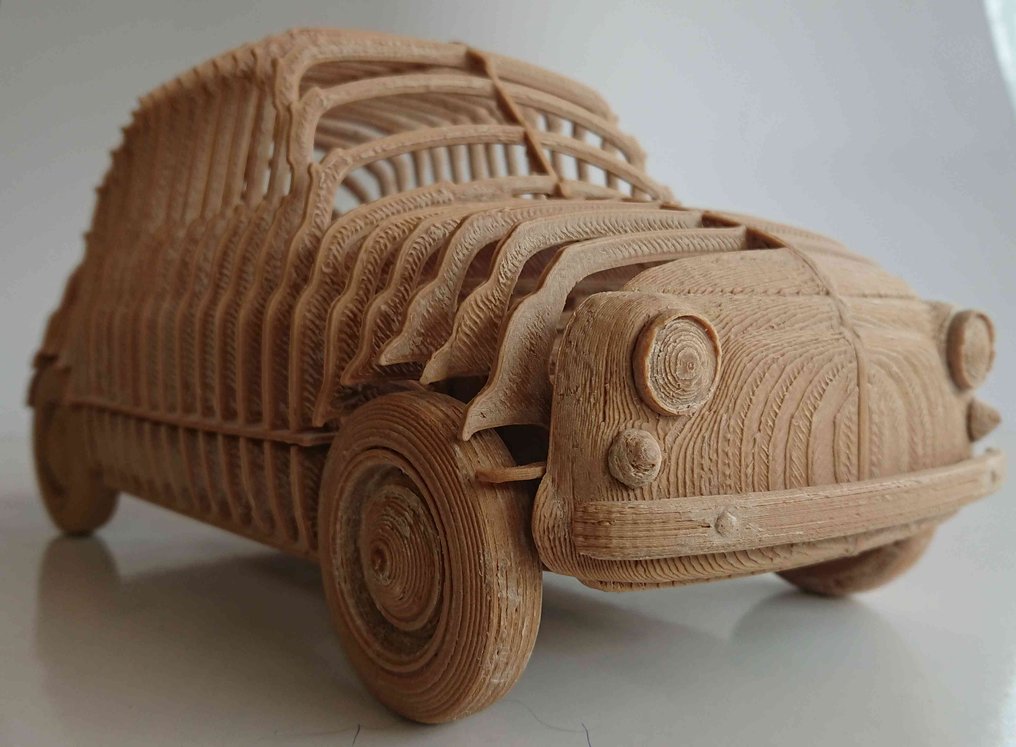 Unique specimen scale 1:10 - Fiat - 500 F - 2024 #1.0