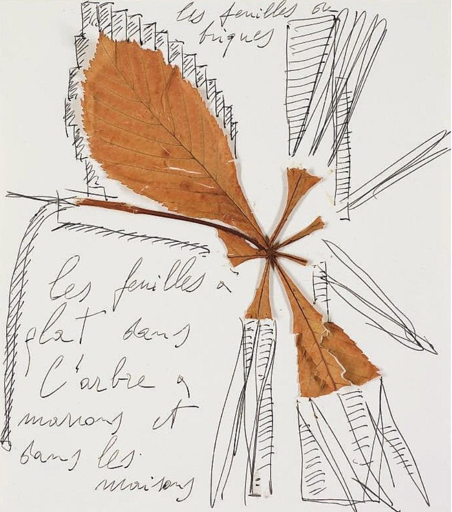 Mario Merz (1925-2023) - Les feuilles et les briques #1.0