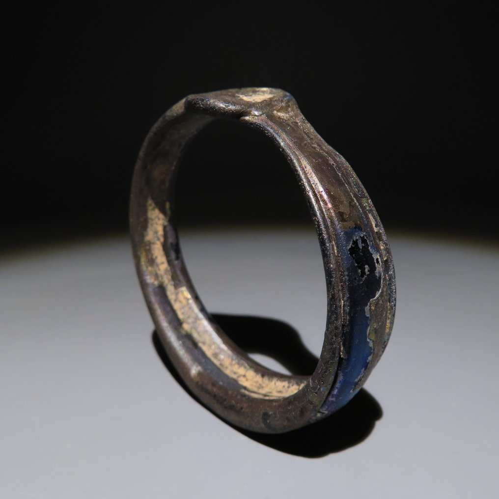 Αρχαία Ρωμαϊκή Γυαλί Βραχιόλι. 1ος-3ος αιώνας μ.Χ. Διάμετρος 6 εκ. (χωρίς τιμή ασφαλείας) #1.0