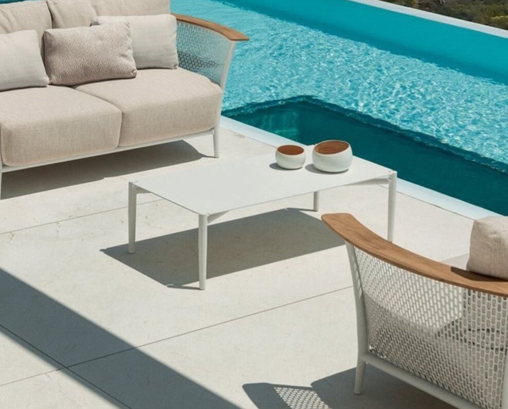 Talenti outdoor living - Marco Acerbis - 户外边桌 - Pascal 户外 - 铝 #1.0