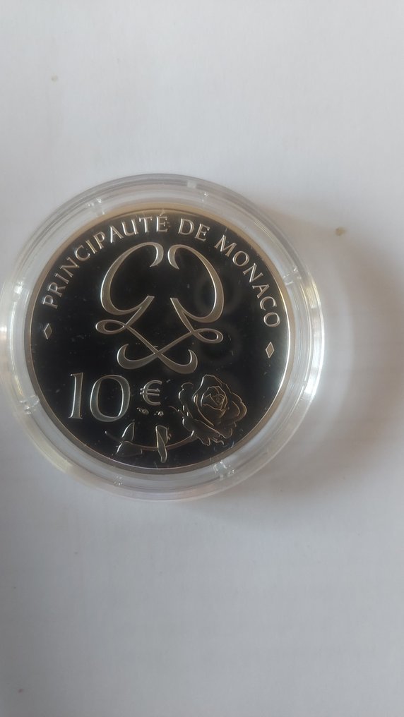 Monaco. 10 Euro 2019 "Grace Kelly" Proof #3.2
