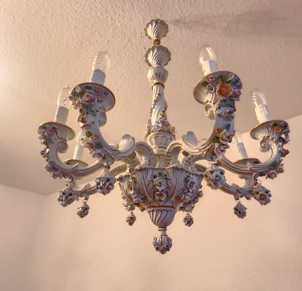 Capodimonte - 枝形吊燈 - 瓷器 #4.3