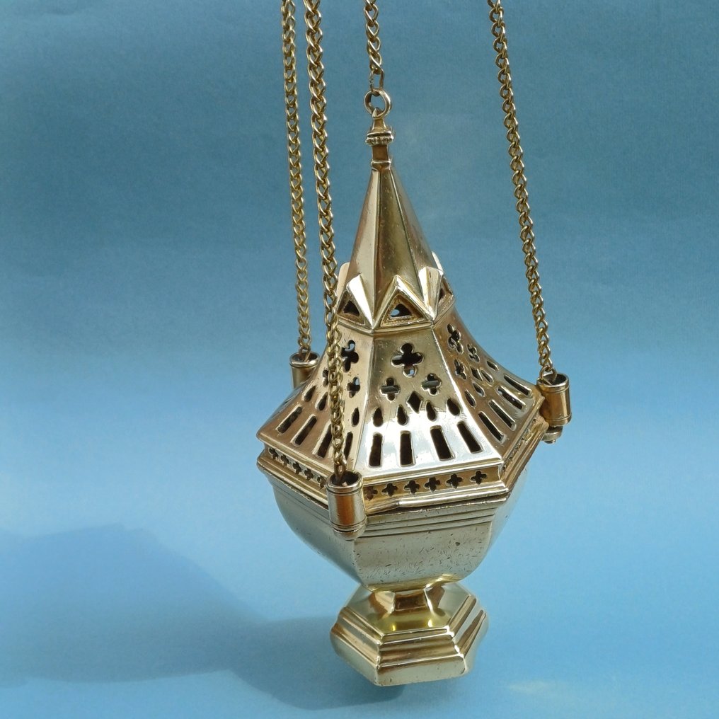 Encensoir - Laiton moulé - Encensoir gothique #2.1