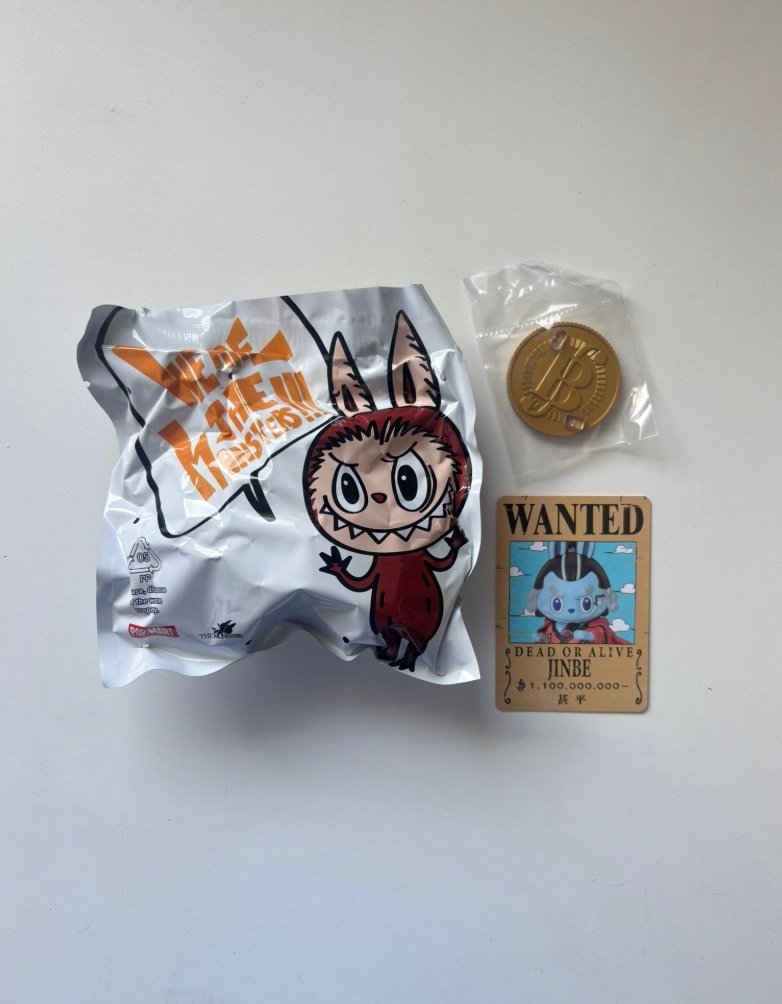 Pop Mart  - Toimintahahmo Labubu The Monsters x One Piece Jinbe - Aasia #1.0