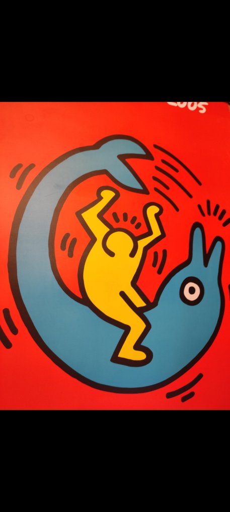 Keith Haring - Keith Haring Dolphin Button (2005) - 2000s #2.1