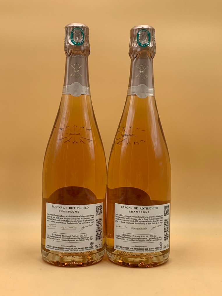 Barons de Rothschild - Reims Rosé - 2 Bottles (0.75L) #2.1