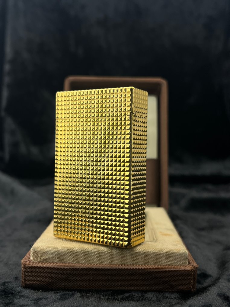 S.T. Dupont - Rare Pattern Large Ligne 1 with box - Αναπτήρας - Gold-plated #3.2