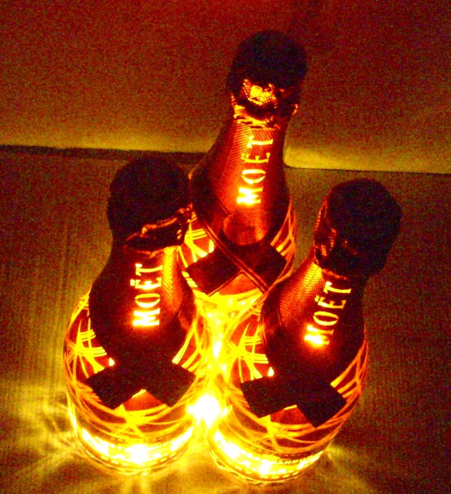 Moët & Chandon, Nectar Impérial Rosé "Luminous" - Champagne Dry - 3 Bottiglie (0,75 L) #2.1