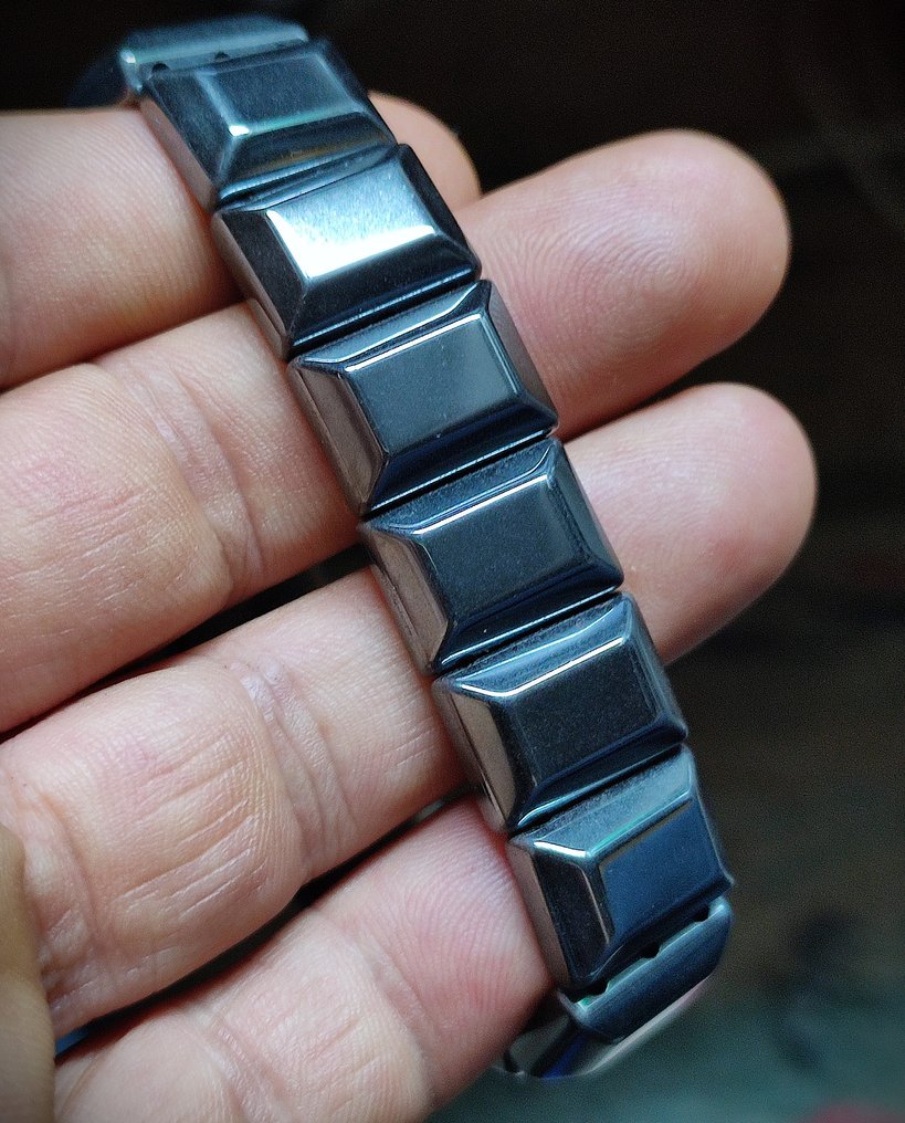 美丽的黑玛瑙手链,礼品盒装,免运费 - 手镯 #1.0