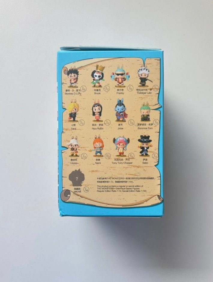 Pop Mart  - 可动人偶 Labubu The Monsters x One Piece Brook - 亚洲 #4.3