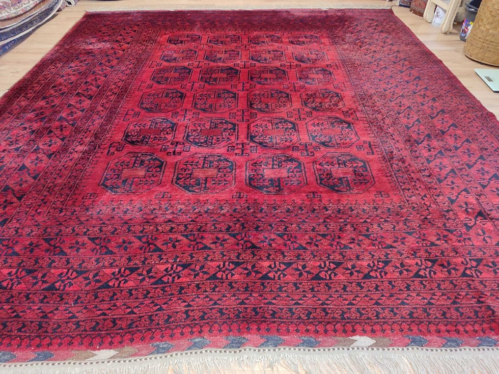 Afghan - 小地毯 - 3.2 m - 2.84 m - Yamood 几何古典 #1.0