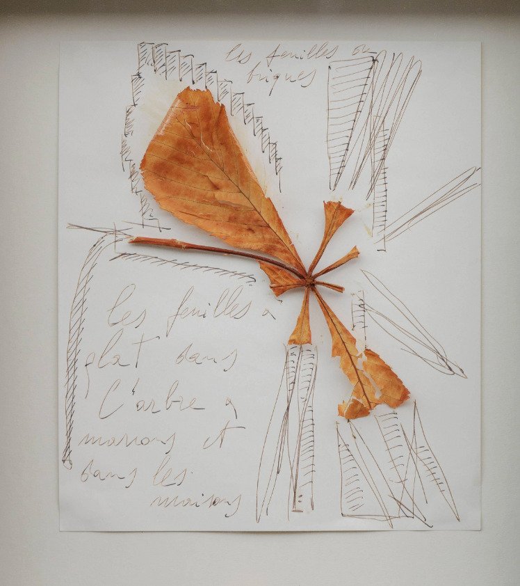 Mario Merz (1925-2023) - Les feuilles et les briques #1.0