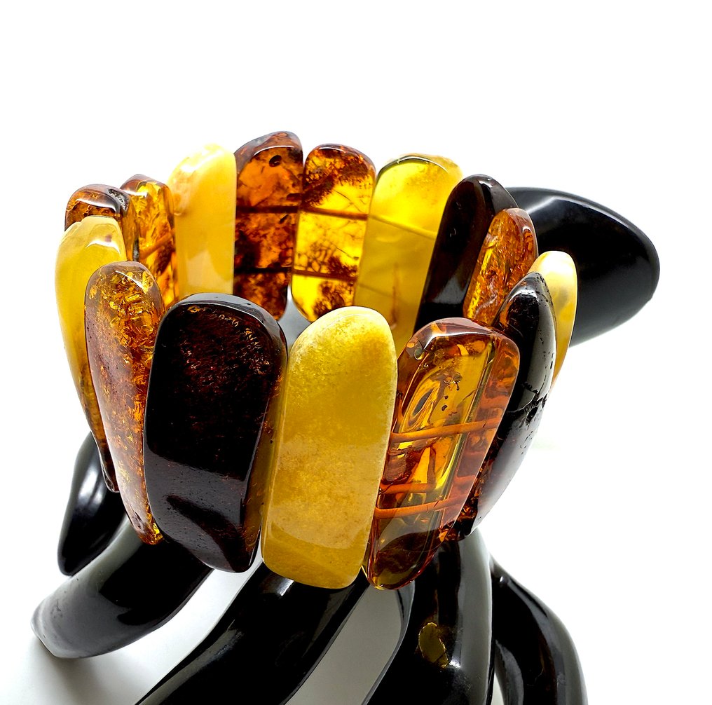 天然波罗的海琥珀手镯，重43.0克 - 琥珀 - Succinite #2.1