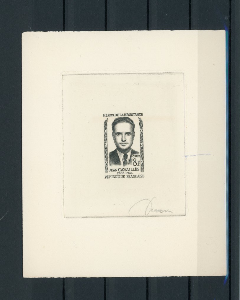 Ranska 1958 - Upea taiteilijapainos signattu Decaris. - Yvert n°1157 #1.0