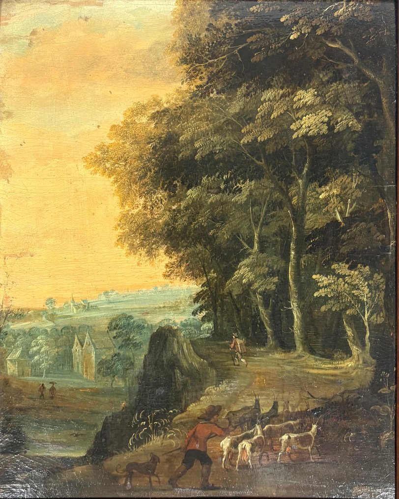 Ολλανδική σχολή (XVII) - Paysage Flamand #2.1