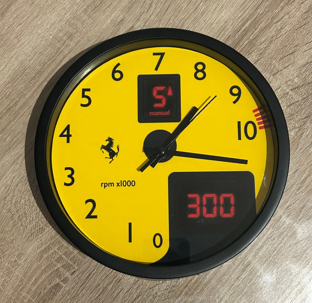Ferrari-tachymetrikello - Ferrari - Horloge Murale - 2025 #1.0