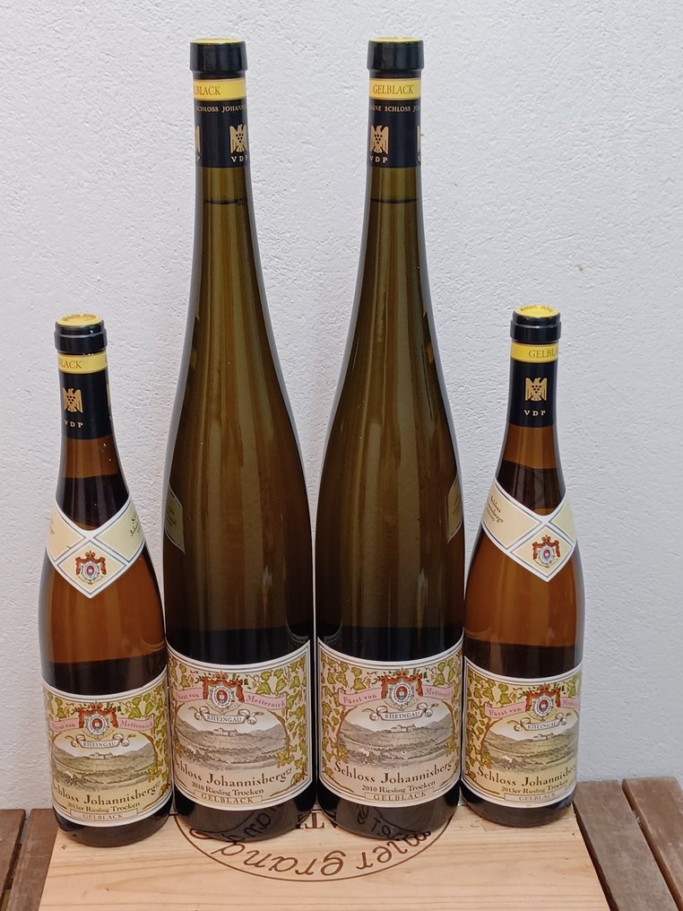 2010 x2 & 2013 x2 Schloss Johannisberg Fürst von Metternich Riesling Trocken - Rheingau VDP - 2 x 1500ml. and 2 X 750ml. #1.0
