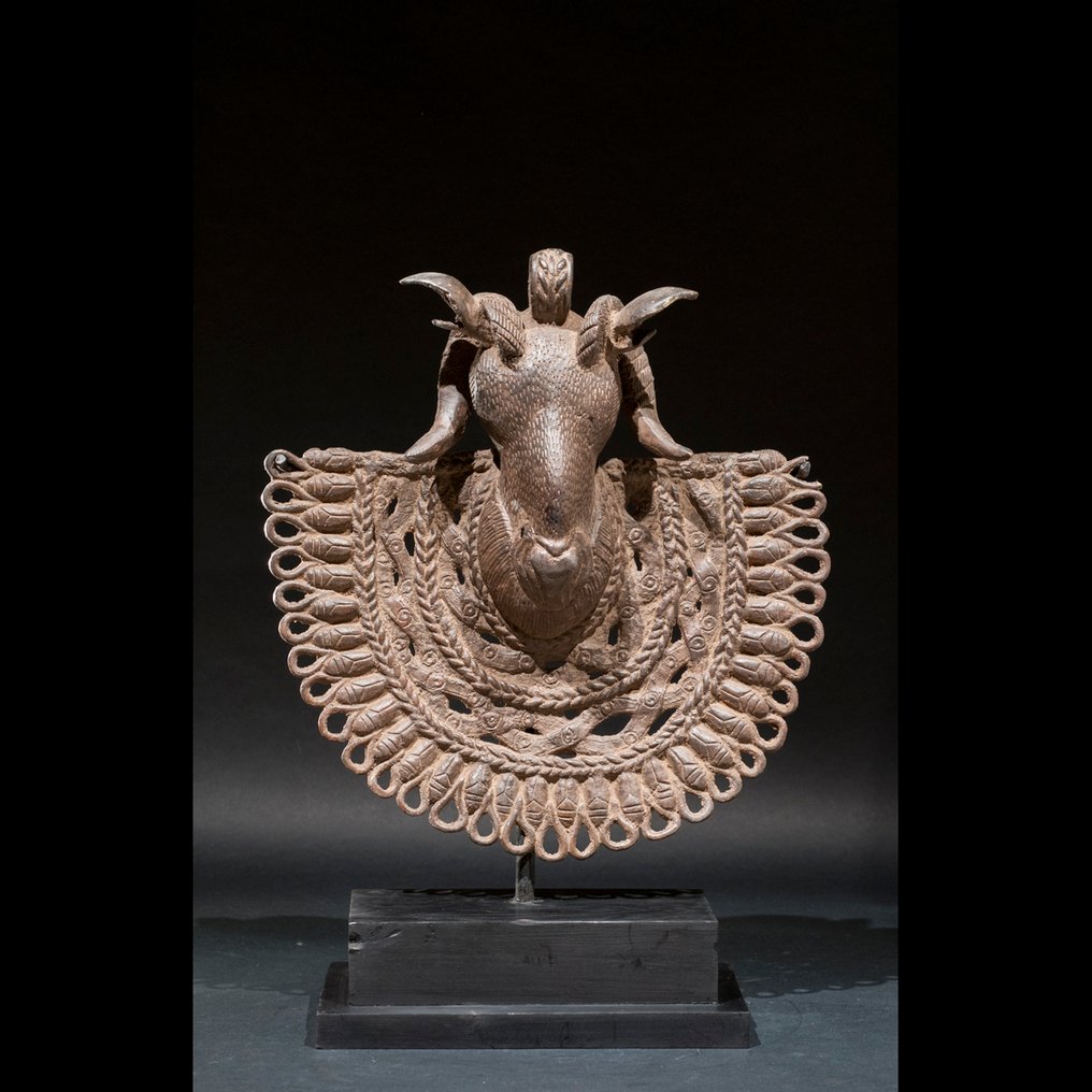 Ram's head - Bronze ancien - Yoruba - Nigeria #1.0