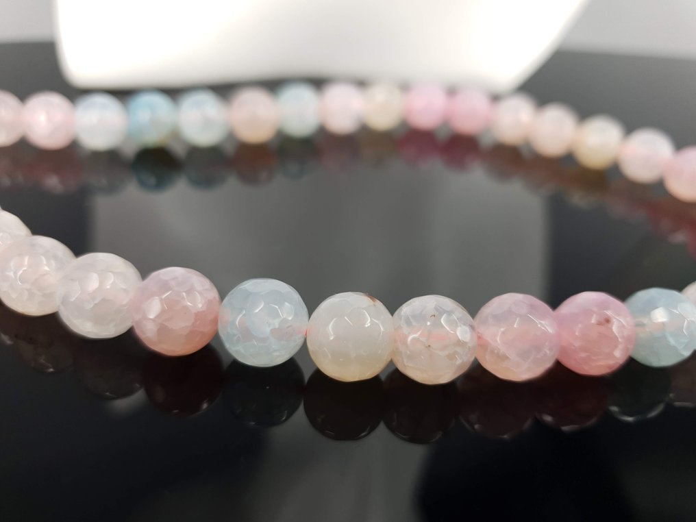 Natürlich Morganit Edelstein - Kette #3.2