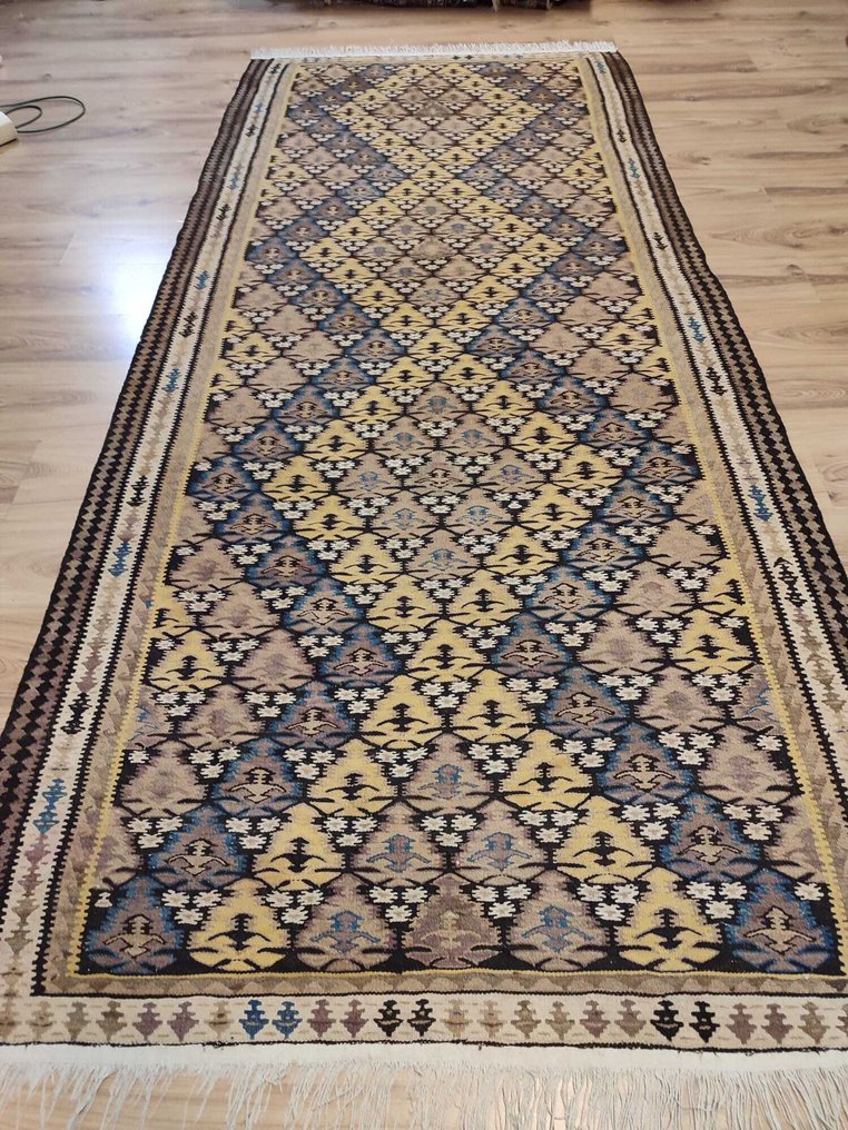 Kelim - Χαλί - 2.8 m - 1.25 m - Σουμάκ Γεωμετρικός Σχεδιασμός #1.0