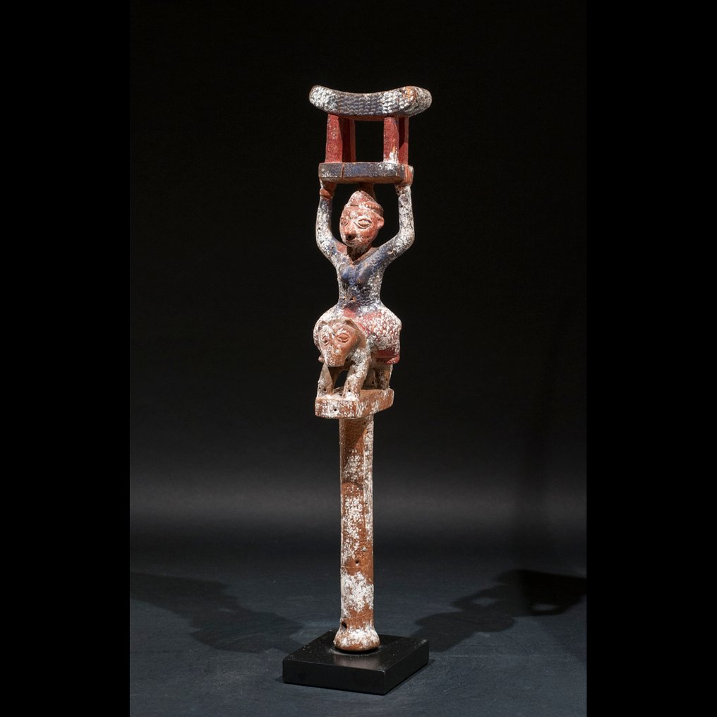 Σκέπτρο Shango Hevioso - Vaudou Vodun - Fon - Μπενίν #2.1