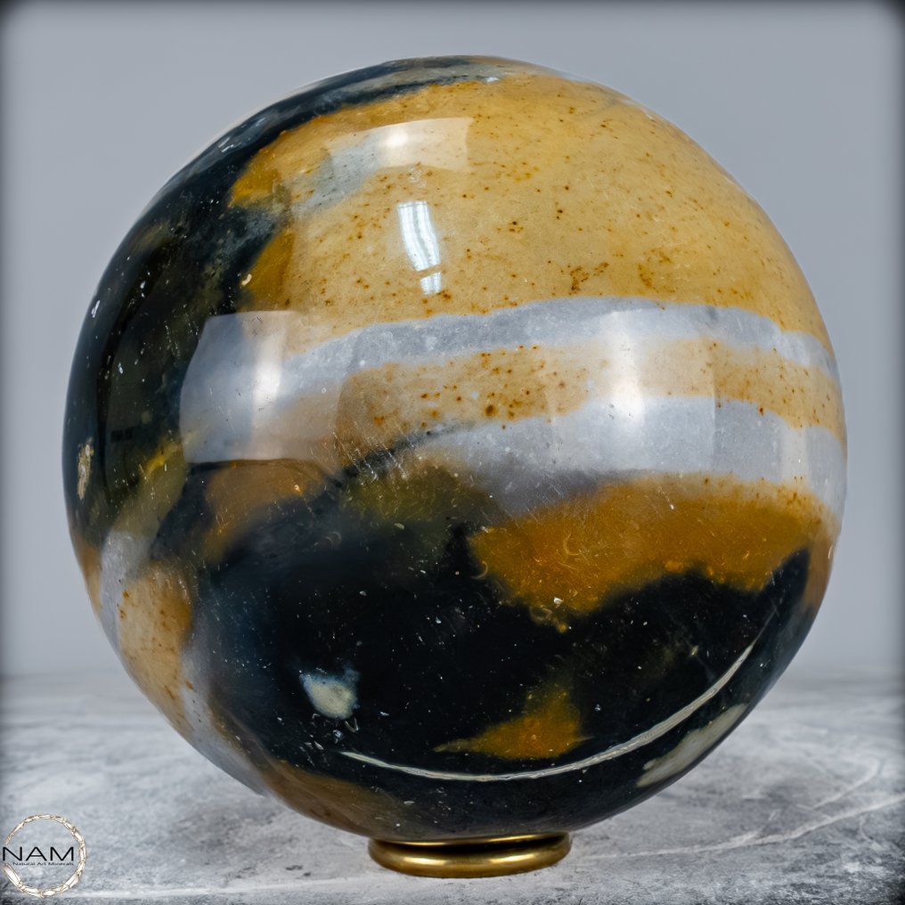 新发现！稀有天然碧玉 - 玛瑙 Sphere- 4898.17 g #2.1