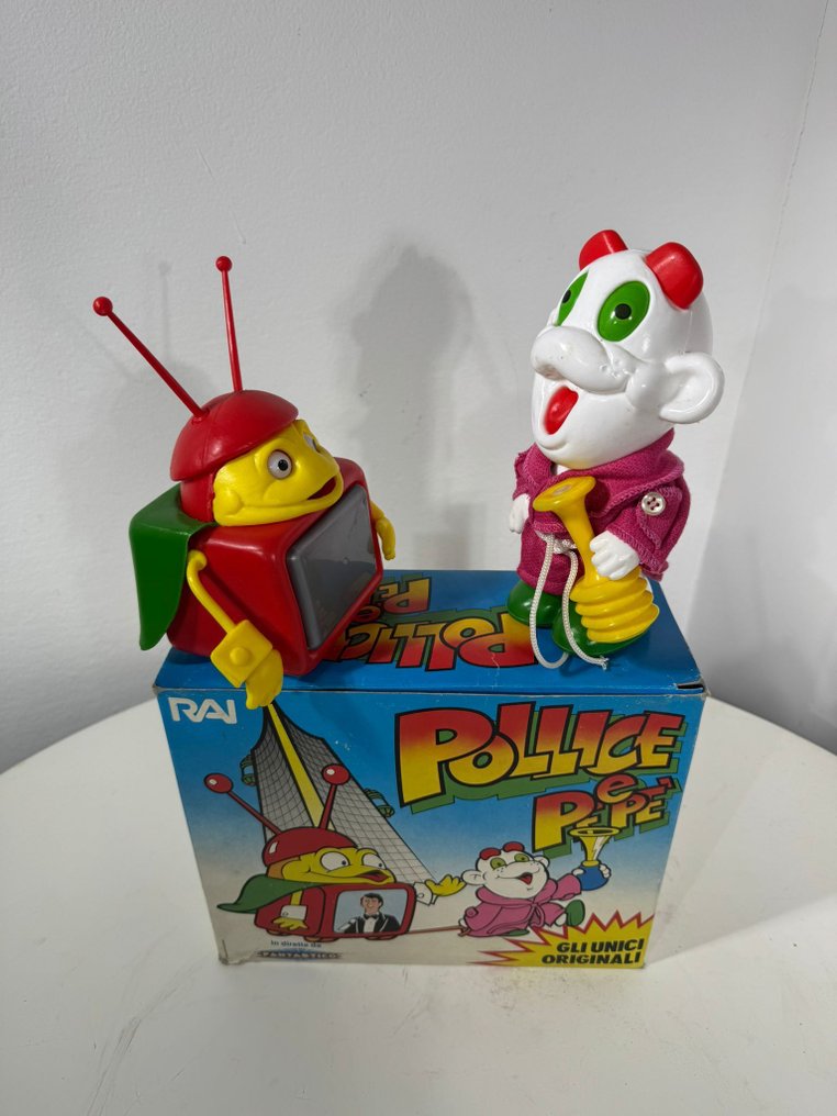 Επιτραπέζιο παιχνίδι - Pollice e Pepe (Gadget RAI Radiotelevisione Italiana con scatola originale - Πλαστικό #4.3