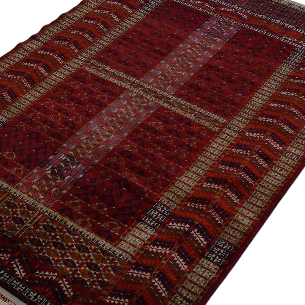 Yomut - 已清洗 - 小地毯 - 198 cm - 127 cm #2.1