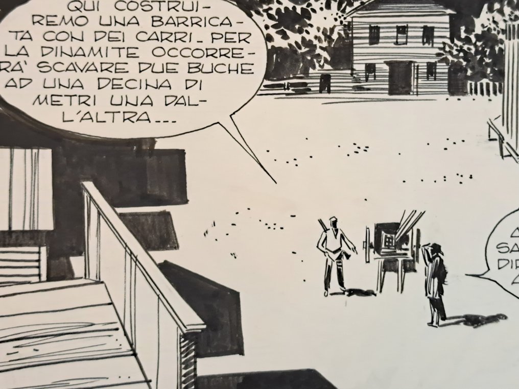 Alessandrini, Berardi - 3 Original page - Ken Parker: Sangue sulle Stelle - 1977 #3.2