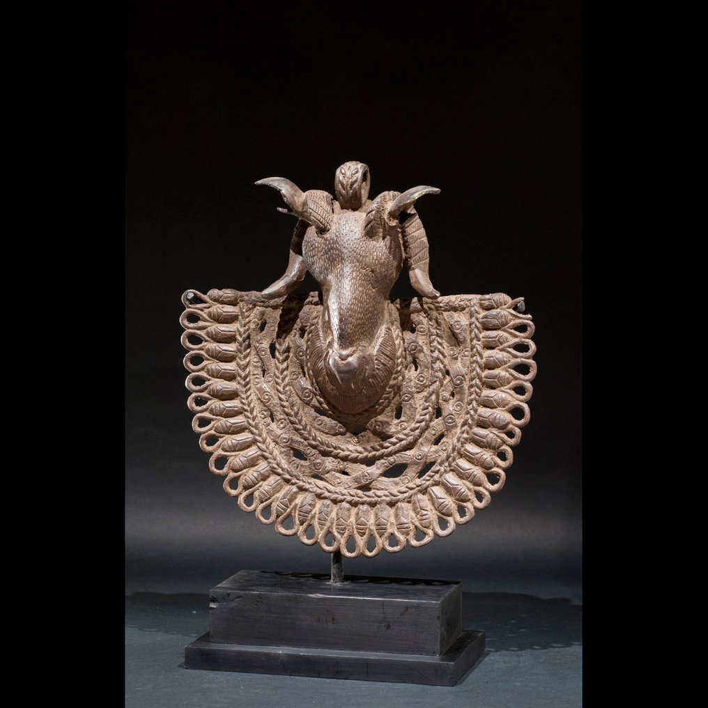 Ram's head - Bronze ancien - Yoruba - Nigeria #3.2