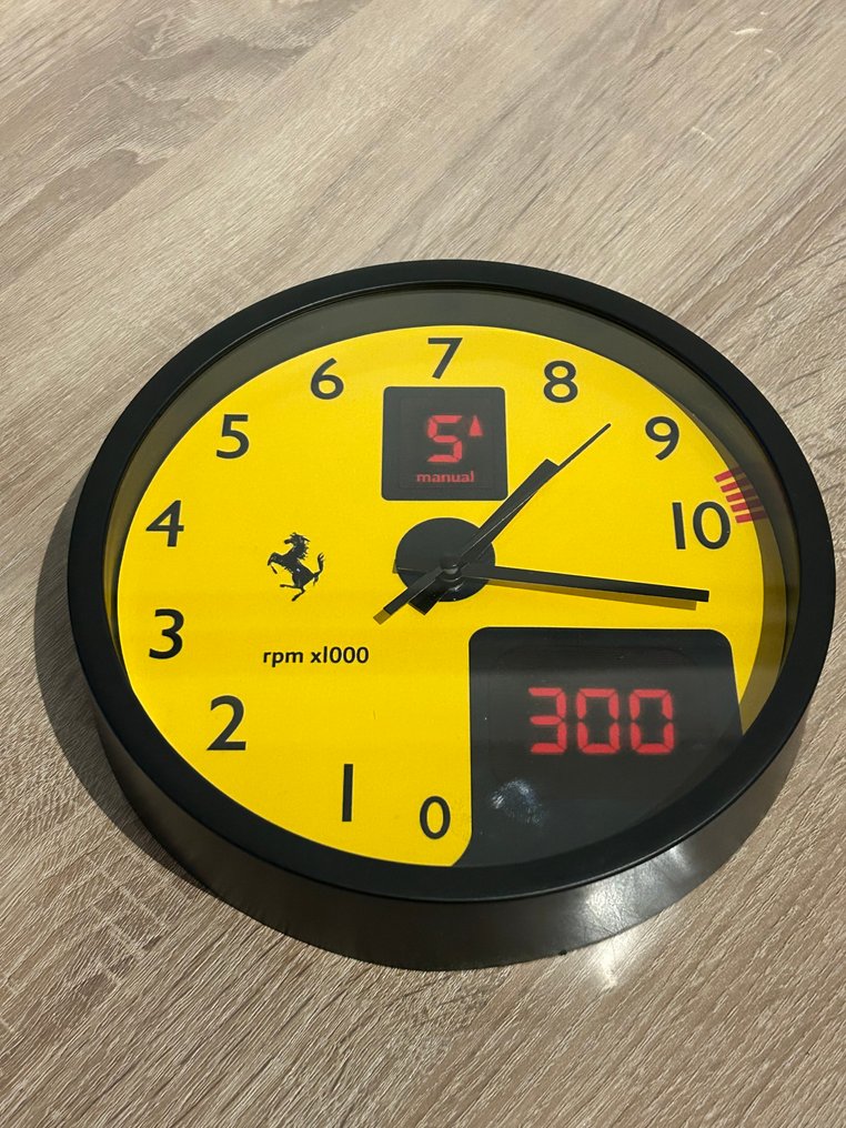Ferrari-tachymetrikello - Ferrari - Horloge Murale - 2025 #2.1