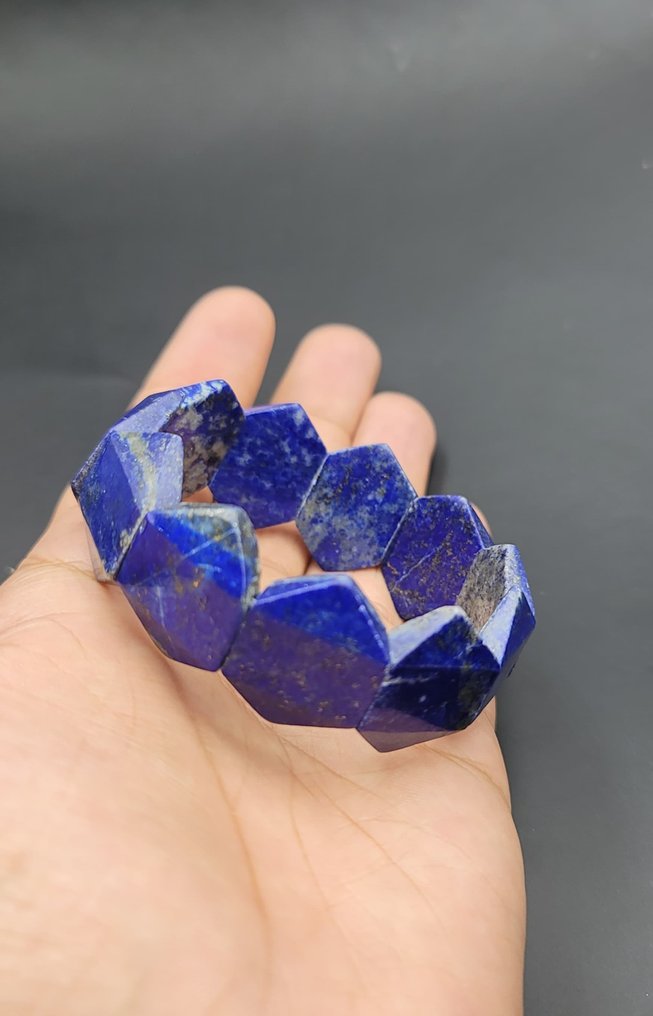 Lapis Lazuli armband Mineral Stone Armband- 50 g - (1) #1.0