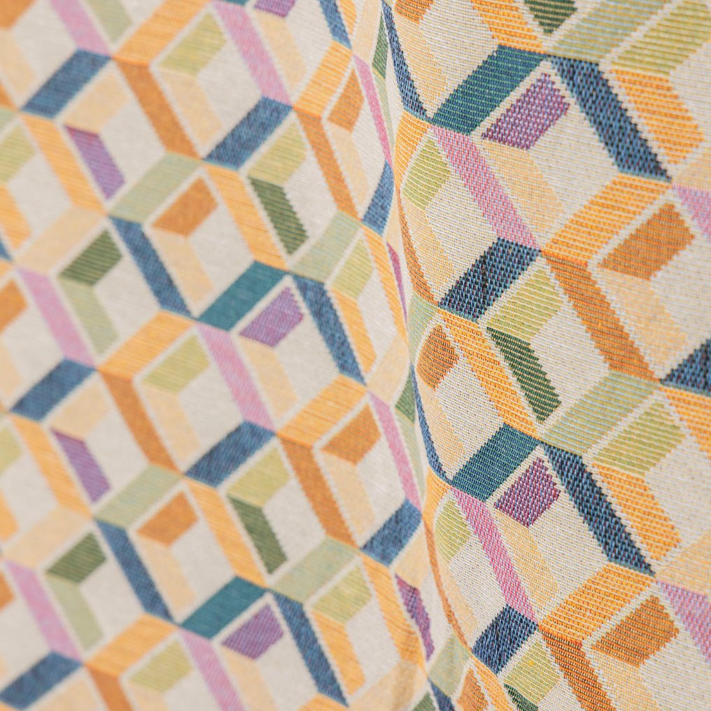 Gobelin织物 - 3D菱形几何图案 - 室內裝潢織物  - 270 cm - 280 cm #1.0