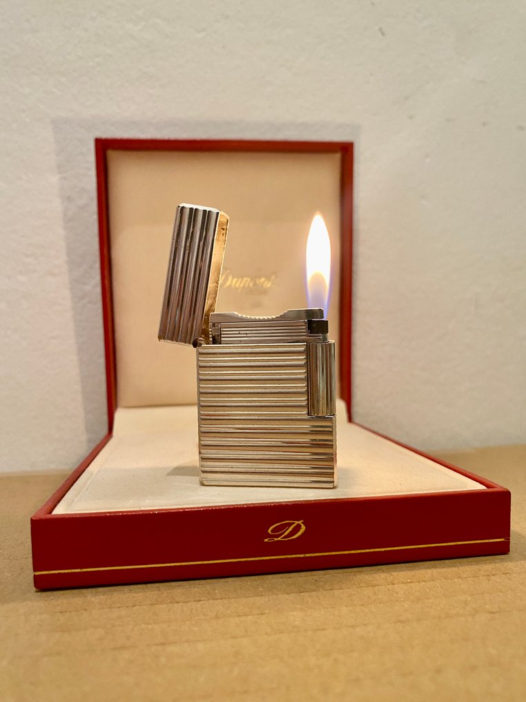 S.T. Dupont - Briquet - Plaqué argent #3.2