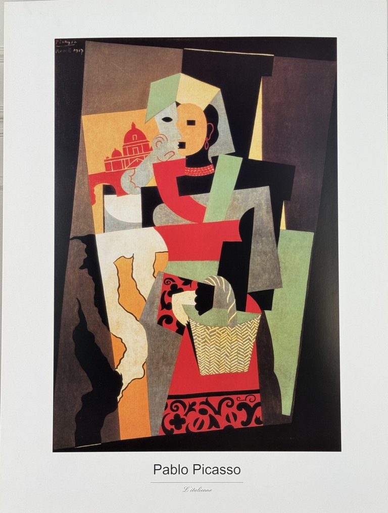 Pablo Picasso - L’italienne (1917) #1.0