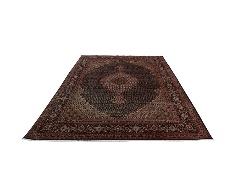 Tabriz Mahi con Zijde - Pulito - Tappeto - 292 cm - 210 cm #2.1