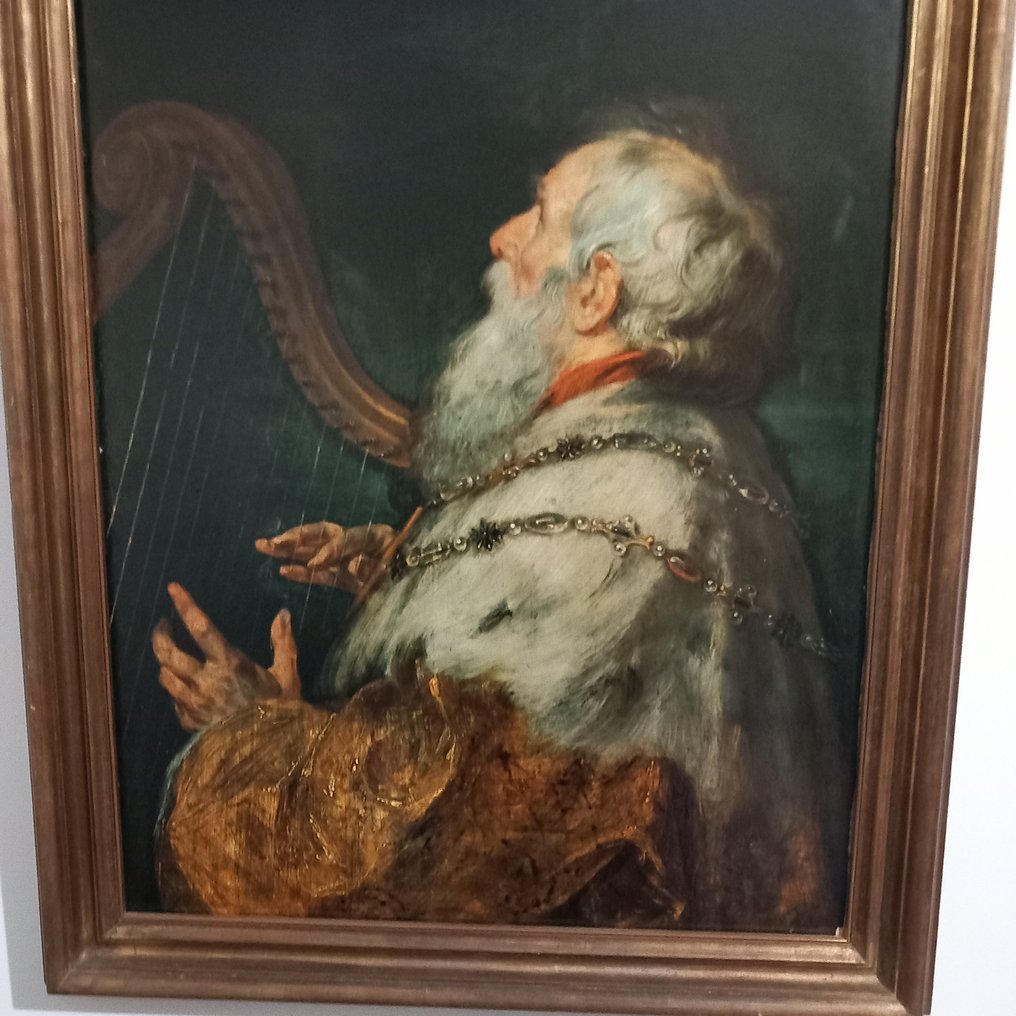 Peter Paul Rubens (1577-1640), After - Re David suona l'arpa #1.0